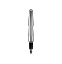 PLUMA FUENTE METROPOLITAN 91108 P.MED CLAS. PILOT PLATA E.1