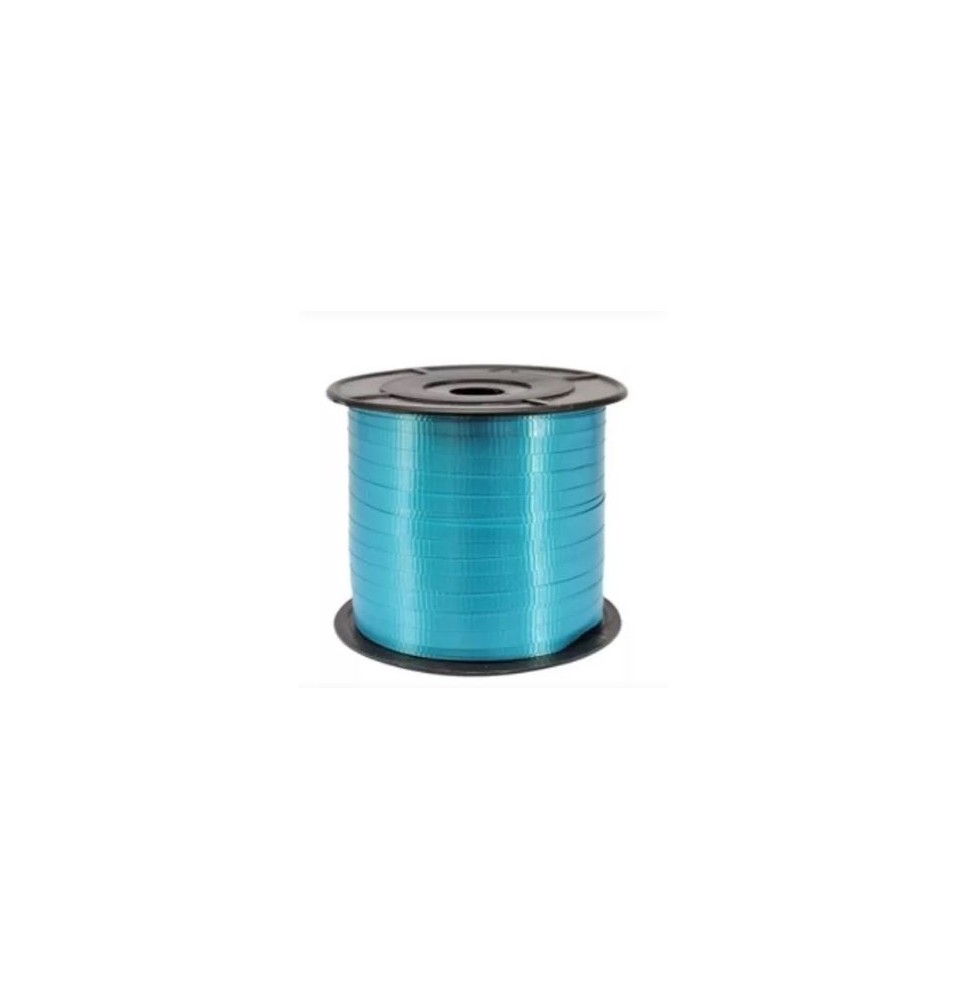 LISTON CURLING 1 LISO AZUL CIELO TURQ COLOR-S 100M. C48
