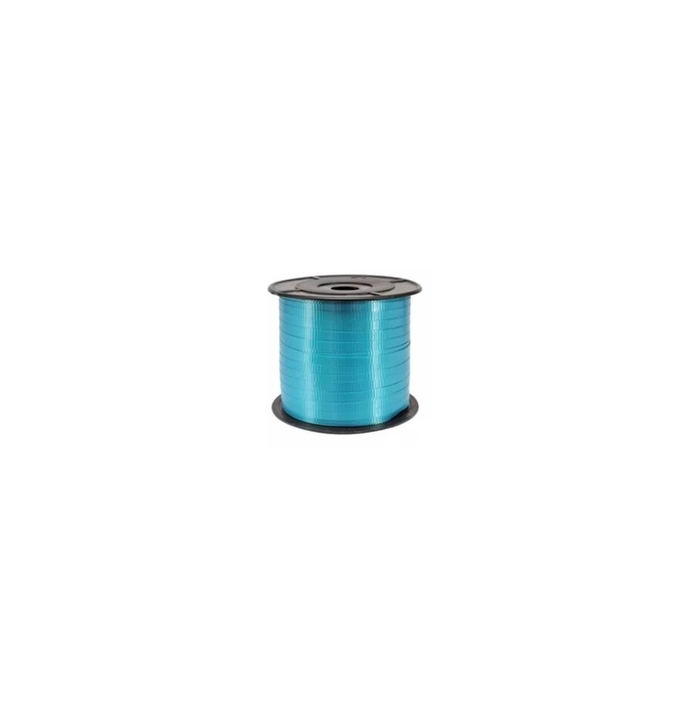 LISTON CURLING 1 LISO AZUL TURQ JADE COLOR-S 100M. C.48