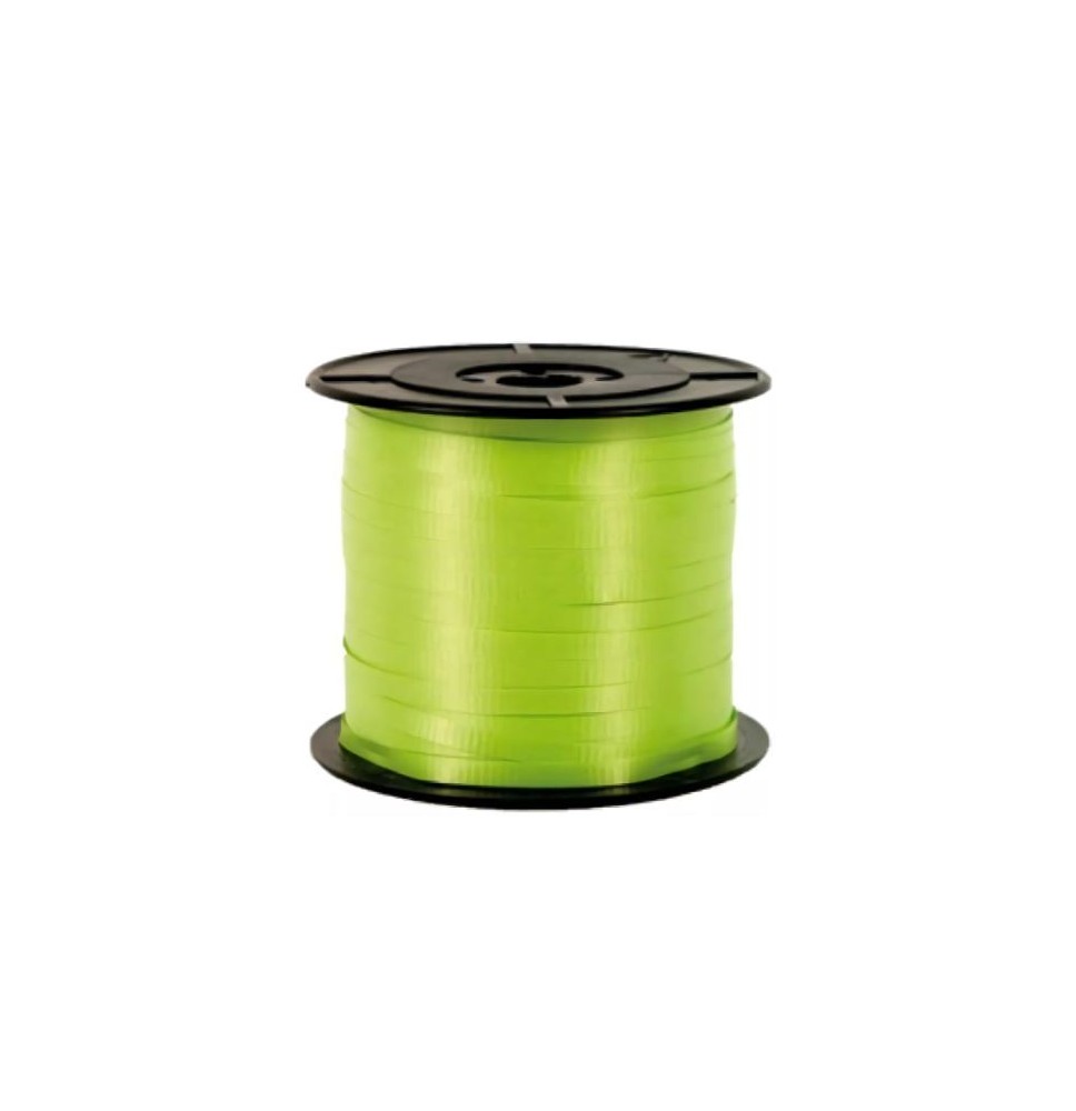 LISTON CURLING 1 HOLOG. VERDE MANZANA COLOR-S 100M. C.48