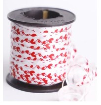 LISTON CURLING 1 AMOR SILVI DUO BLANCO COLORS 100 M. C48