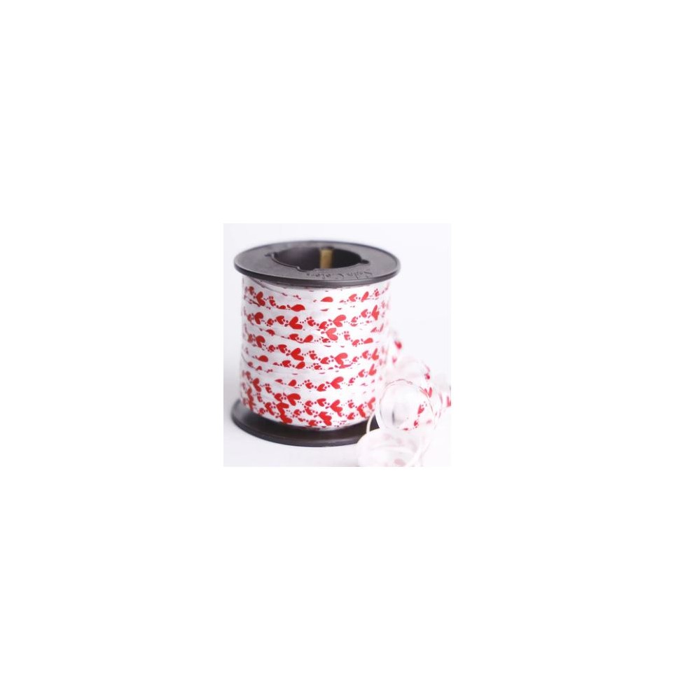 LISTON CURLING 1 AMOR SILVI DUO BLANCO COLORS 100 M. C48