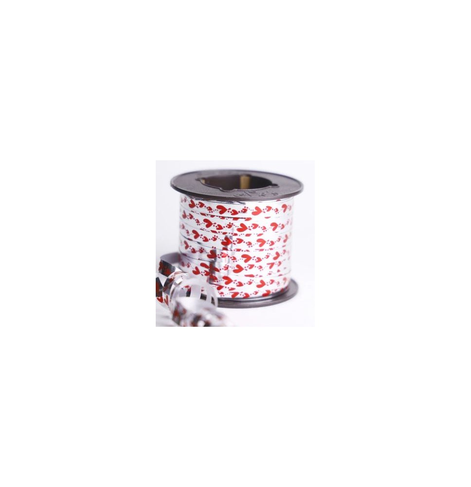 LISTON CURLING 1 AMOR SILVI DUO PLATA MET. COLORS 100 M C48