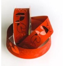 LISTON 9 AMOR EVAN ROJO MET. COLORS 40M. C.32