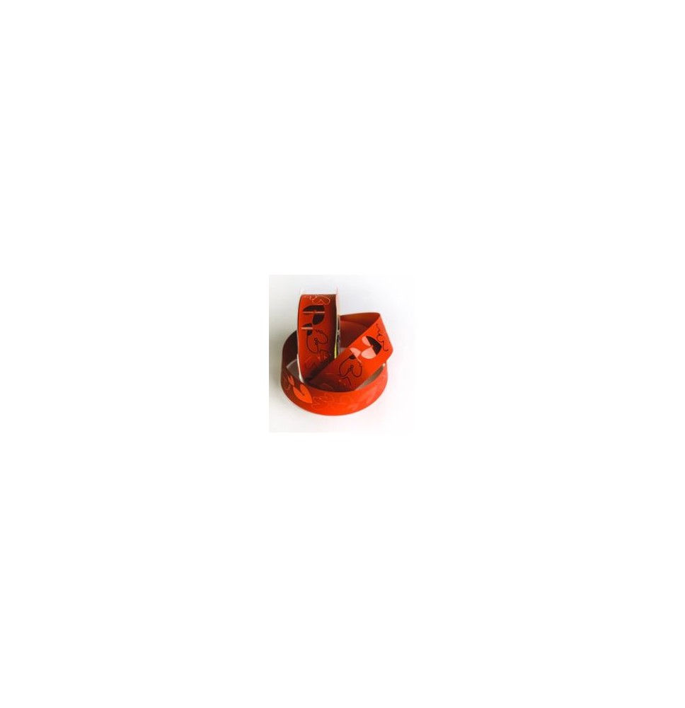 LISTON 9 AMOR EVAN ROJO MET. COLORS 40M. C.32