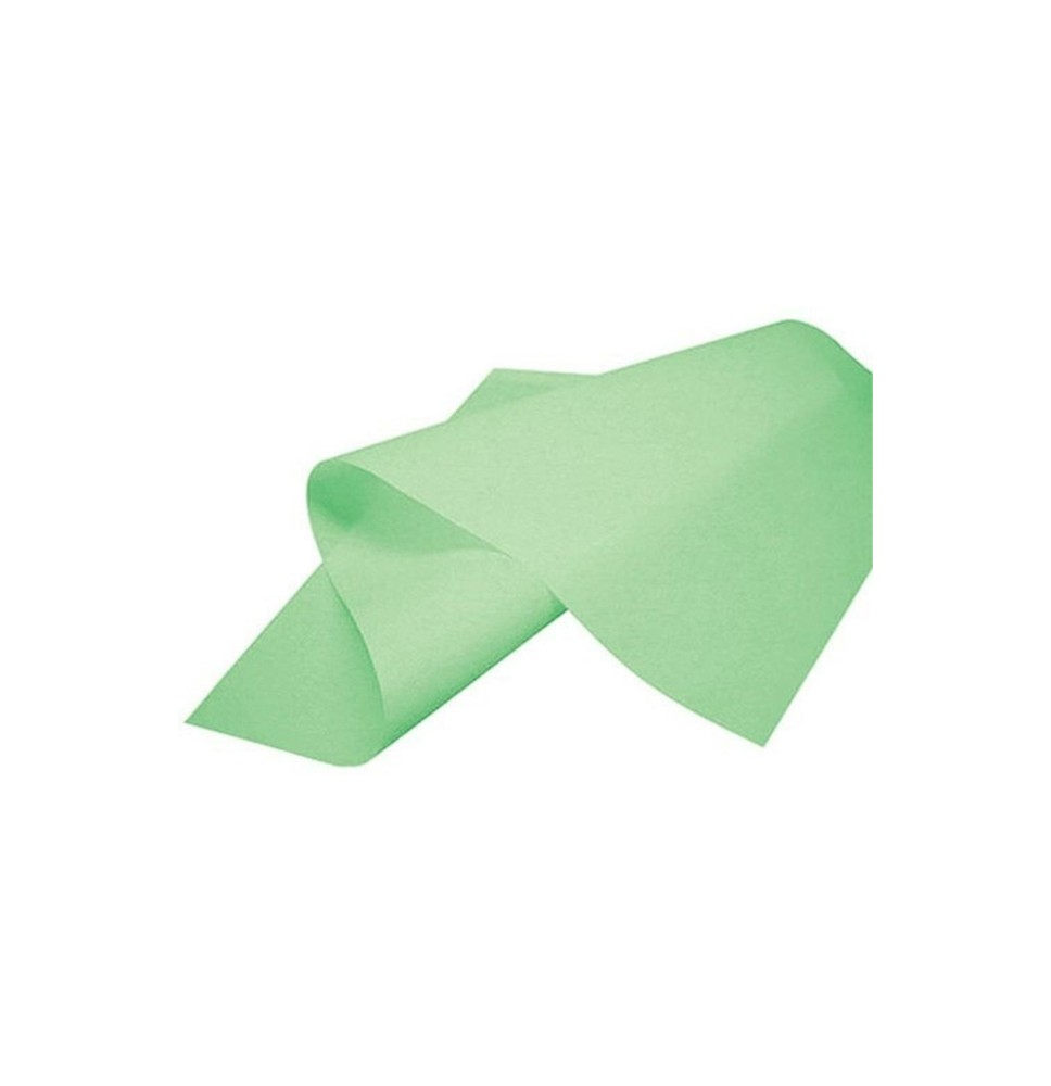 PAPEL CHINA 50X75 CM. VERDE PERLA E.100 C1000