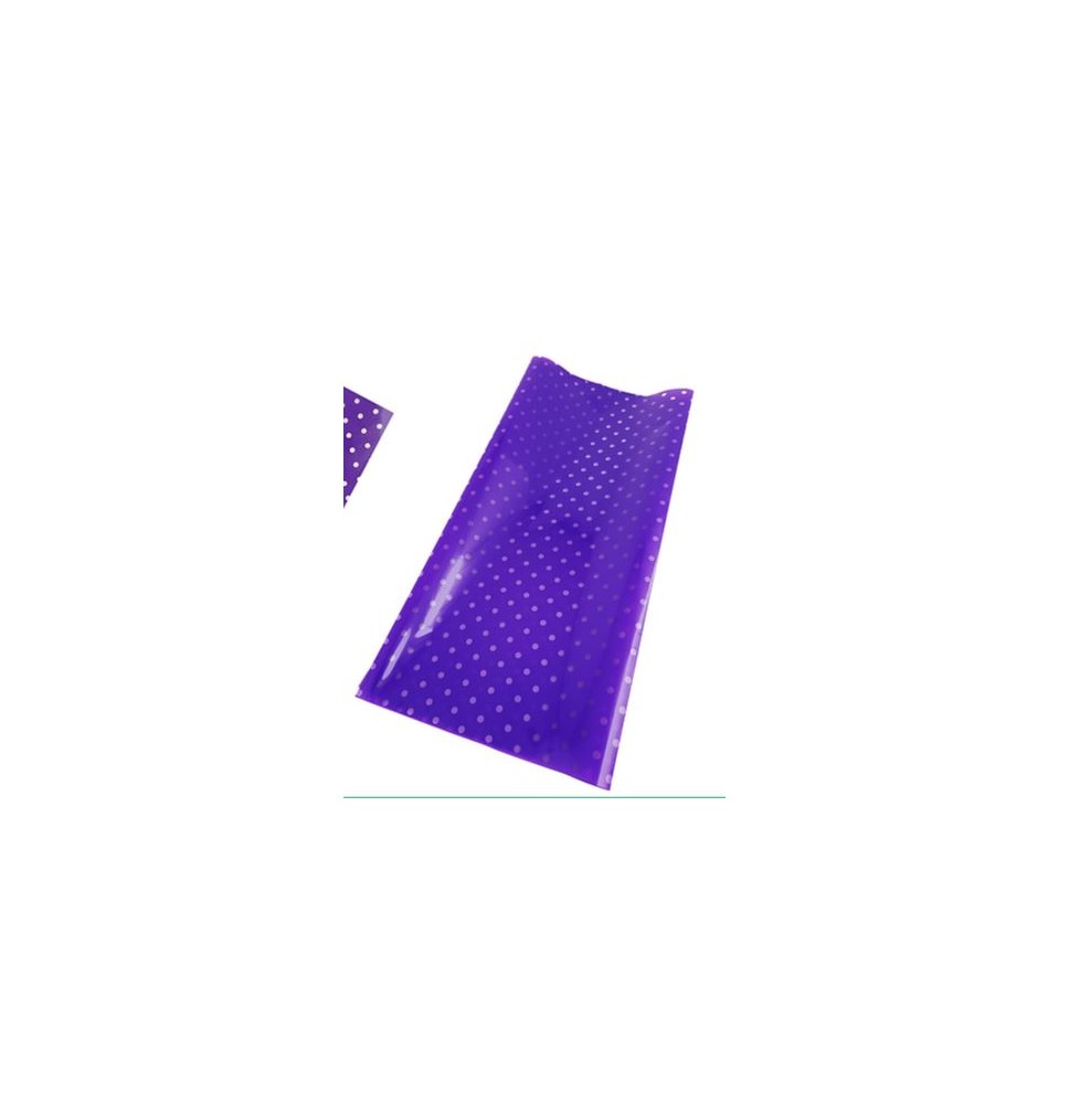 PAPEL FRANCES CLUNARES TRANSP. MORADO PAQ. C10H.E10