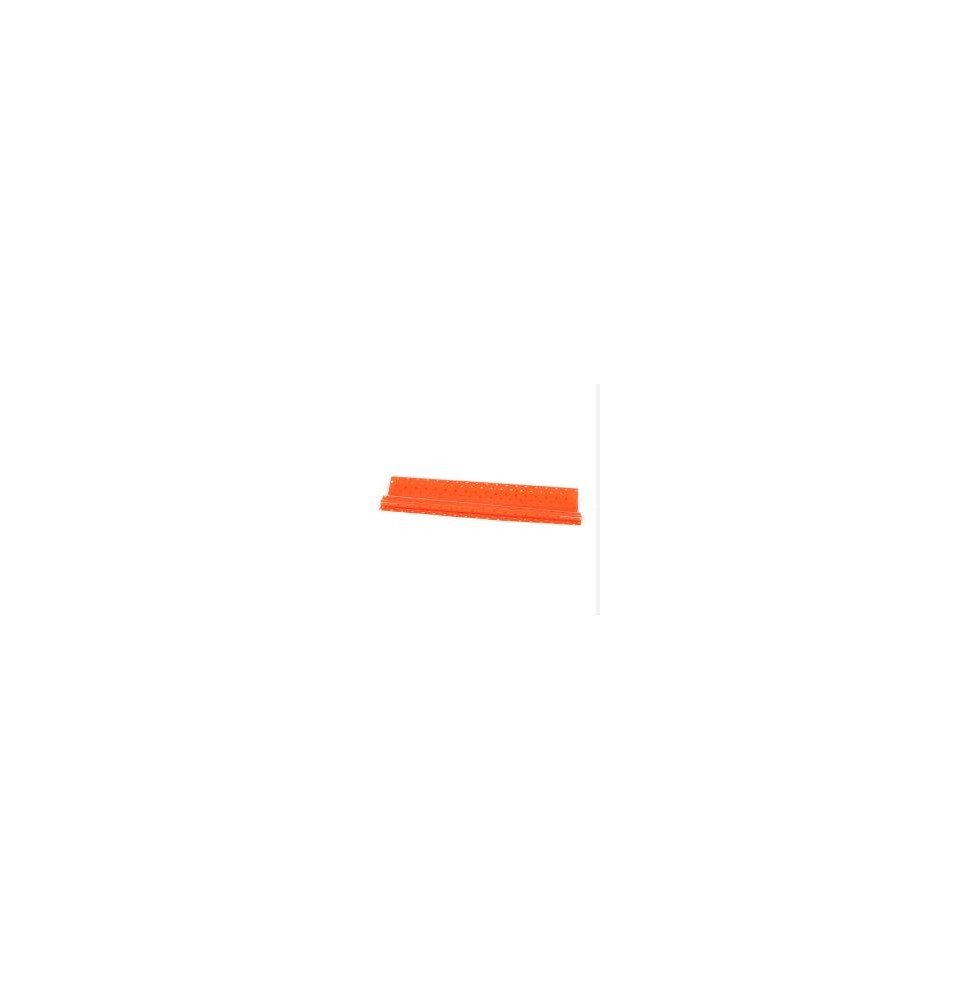 PAPEL FRANCES CLUNARES TRANSP. NARANJA PAQ. C10H.E10
