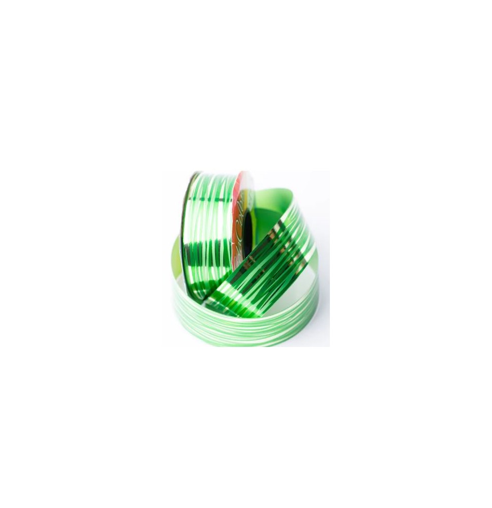 LISTON 9 FILLING MET. VERDE BANDERA COLORS 40M C32