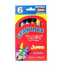 CRAYONES EST.C6 BACO JUMBO C.100