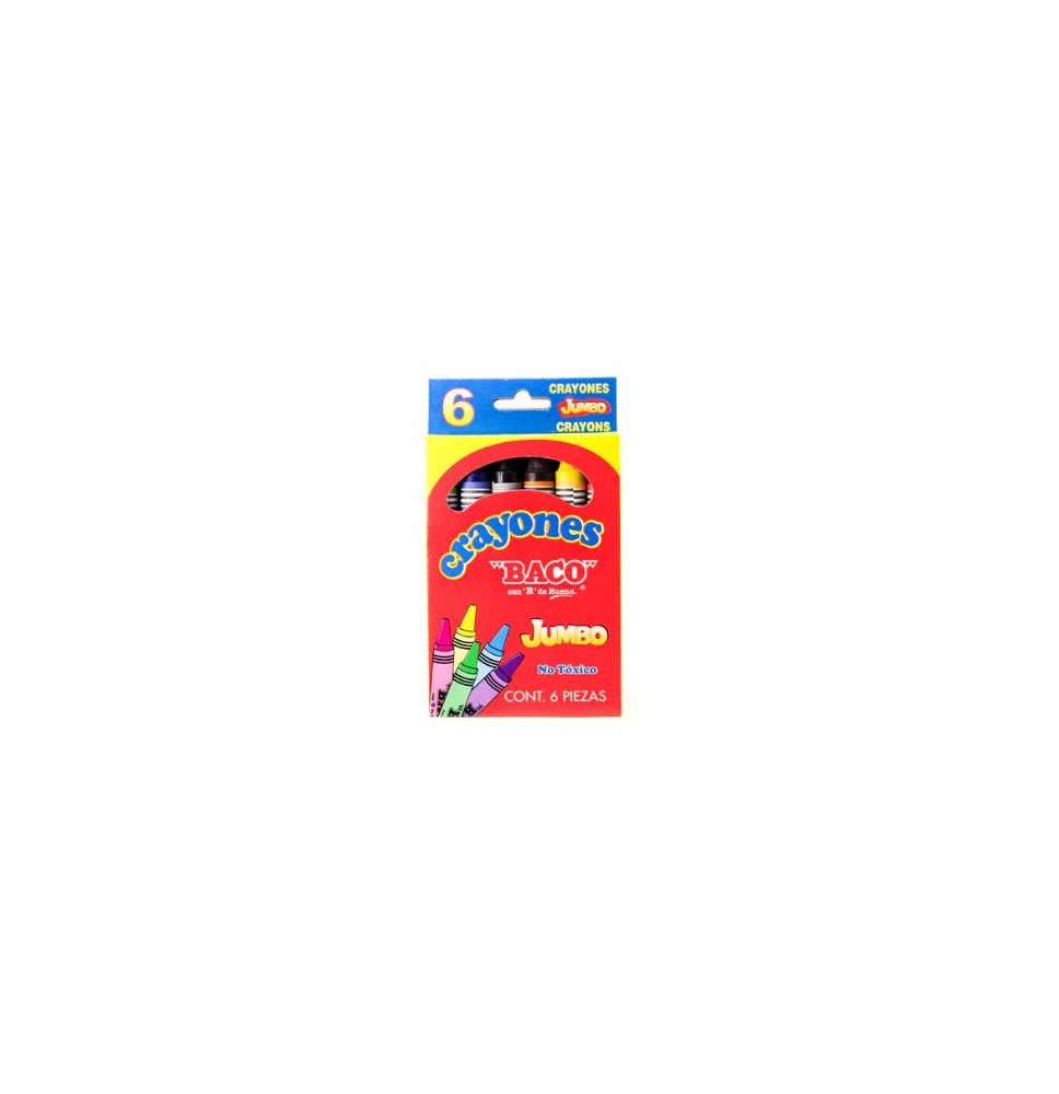 CRAYONES EST.C6 BACO JUMBO C.100