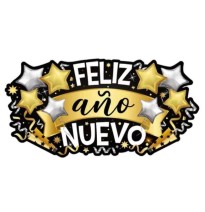 LETRERO FELIZ AÑO NUEVO VM E12