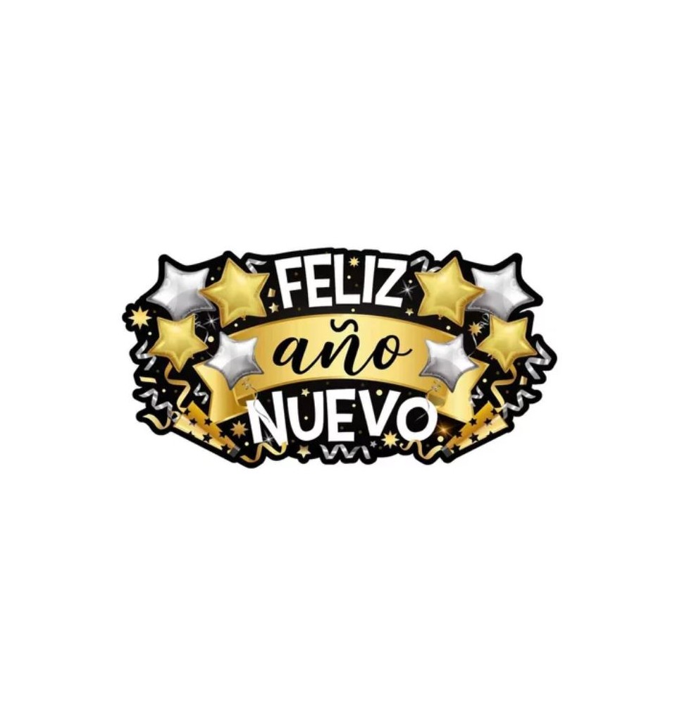 LETRERO FELIZ AÑO NUEVO VM E12