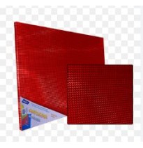 CARTULINA HOLOGRAFICA SAIRA 50X65CM ROJO E10 C300