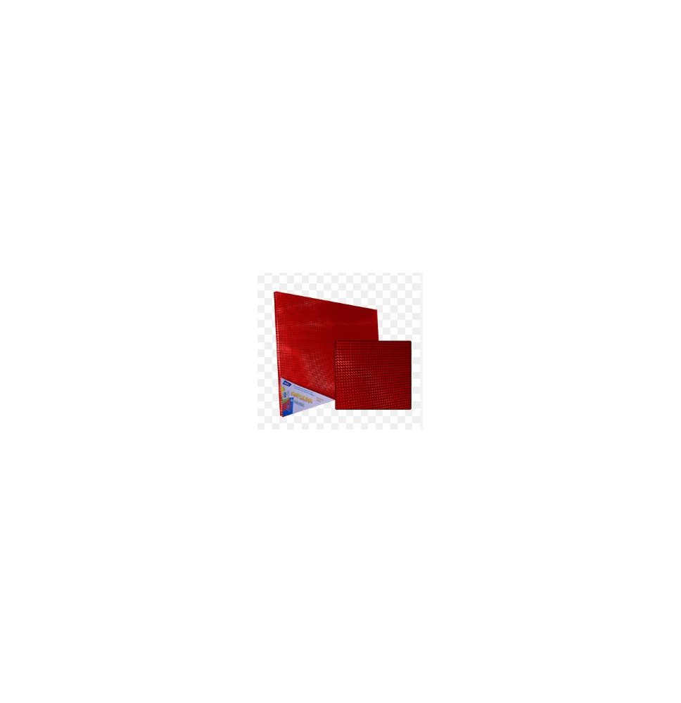 CARTULINA HOLOGRAFICA SAIRA 50X65CM ROJO E10 C300