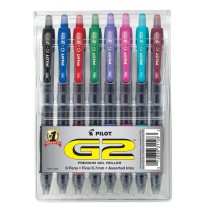 BOLIGRAFO GEL POPLOL RT 0.7MM METALI. EST.C6 PILOT E.6.C.48