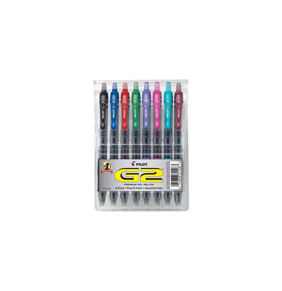 BOLIGRAFO GEL POPLOL RT 0.7MM METALI. EST.C6 PILOT E.6.C.48