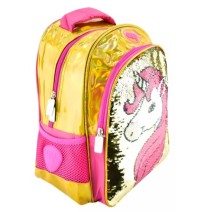 MOCHILA PRIMARIA NIÑA TORNASOL DORADA 1945 C24