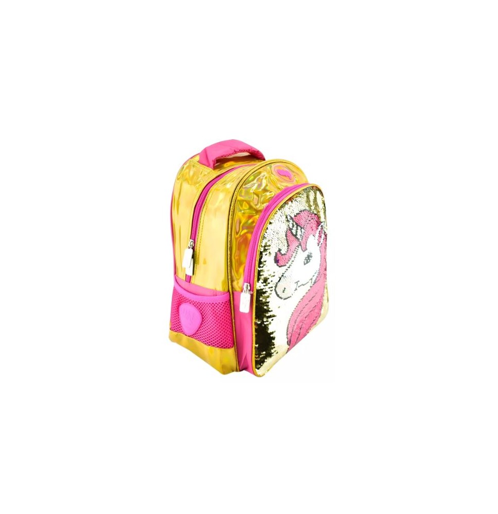 MOCHILA PRIMARIA NIÑA TORNASOL DORADA 1945 C24