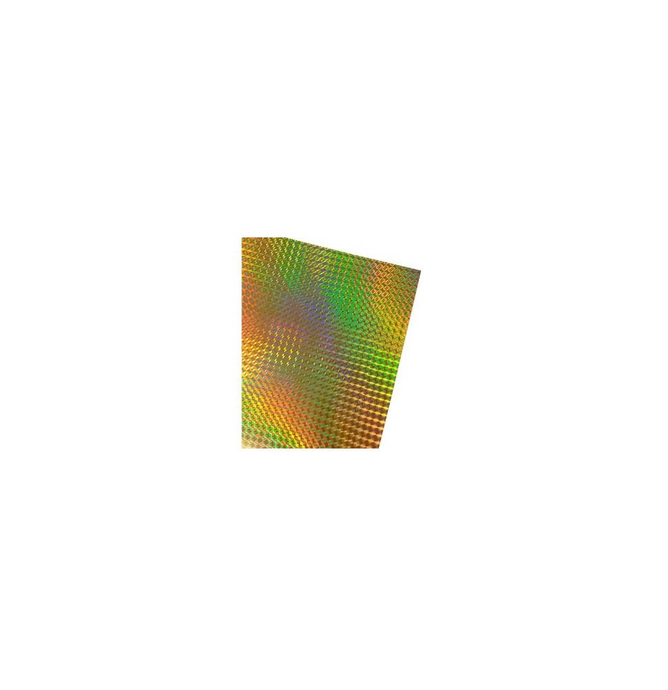 CARTULINA HOLOGRAFICA SAIRA 50X65CM ORO E10 C300