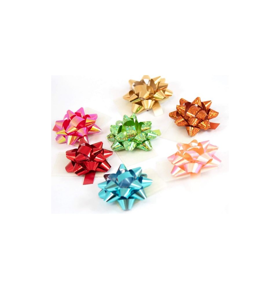 MOÑO ESTRELLA MED. COLORS BOLSA C25 SURT. C8