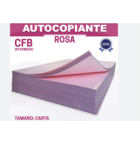 PAPEL AUTOCOPIANTE CFB 75G. OFI. ROSA INTERM. MILL E.5C5