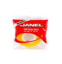 CINTA ADHESIVA CORTA FACIL 119 18X33 TRANSP. C152