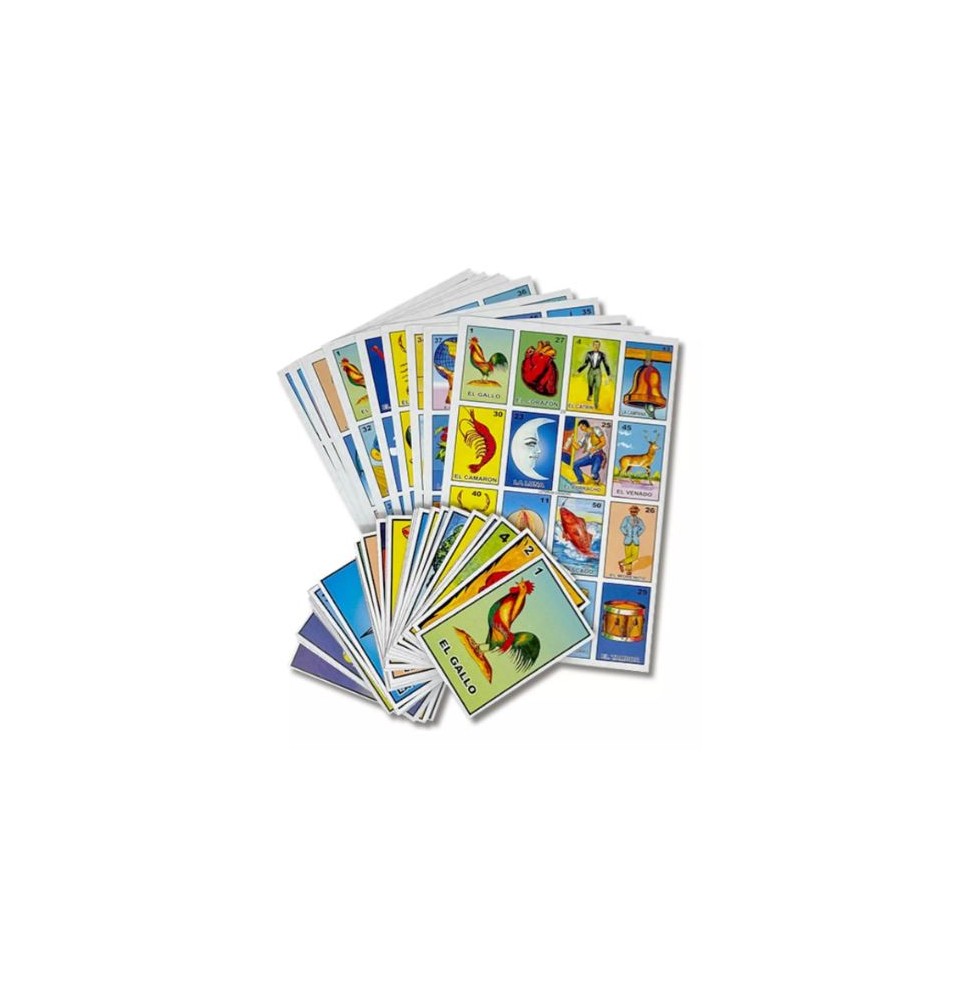 JGO. DE LOTERIA CLASICA CHICA C10 TABLEROS C.100