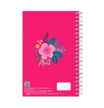 AGENDA ESCRIT DIARIA BASICA FLORES COSM. DIPAK 11.8X16.4 ESP