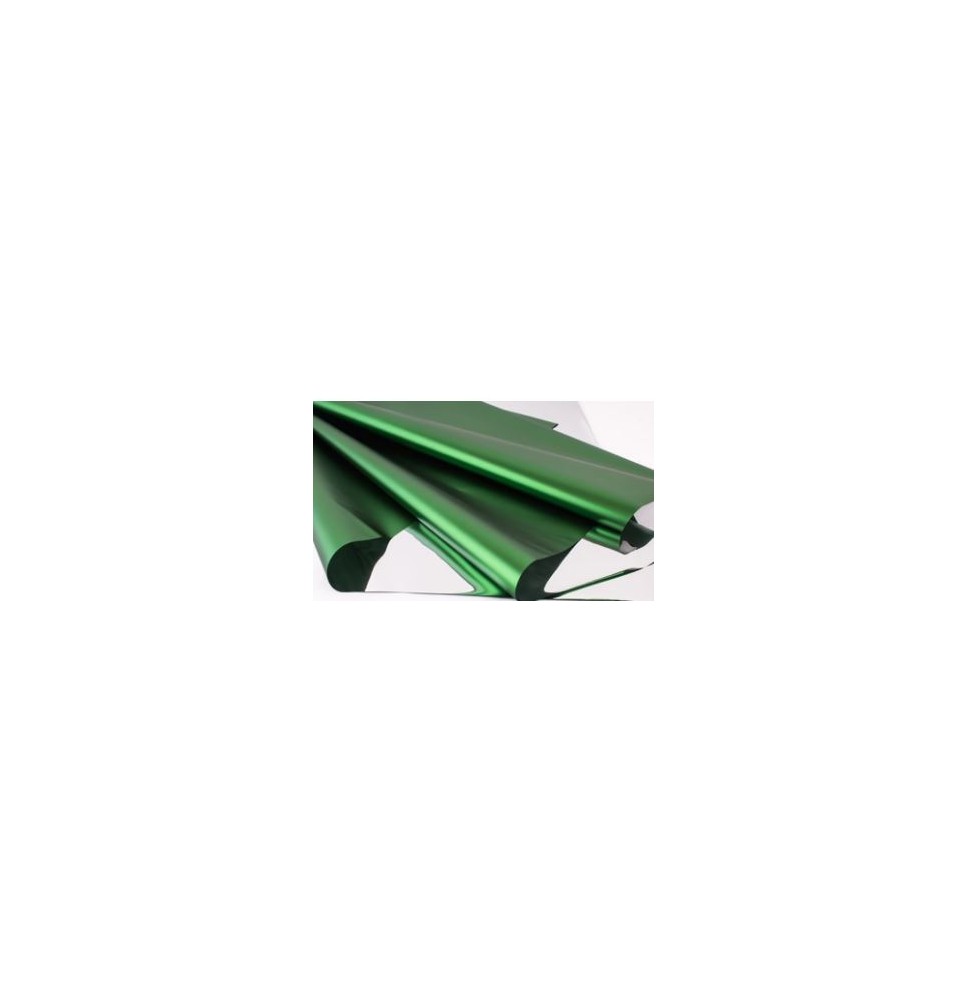 PAPEL MET. MATE 50X70CM. VERDE BANDERA COLOR-S C.100