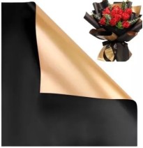 PAPEL COREANO NEGRO OORO MATE 58X58 PASCUA E10