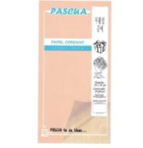PAPEL COREANO DURAZNOCARNE DOBLE C. 58X58 PASCUA E10