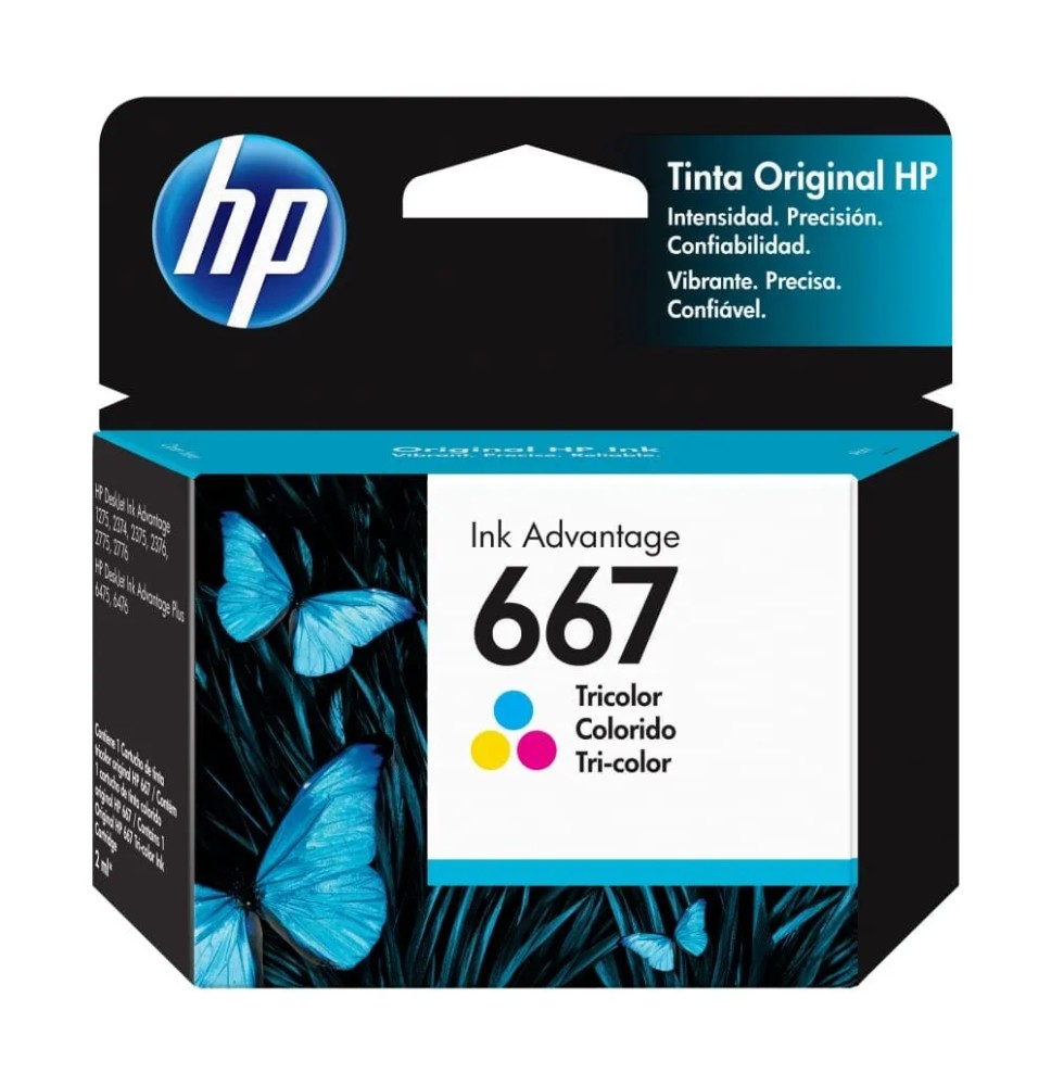CARTUCHO PIMP.HP-667 TRICOLOR. ADVANTAGE C.1