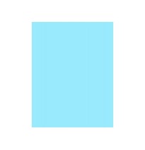 PAPEL BOND CTA. AZUL CELESTE 75G. TASKY PAQ.C100H. C.25