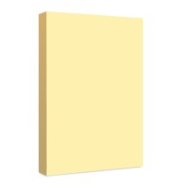PAPEL BOND CTA. AMARILLO PASTEL 75G. TASKY PAQ. C100H. C25