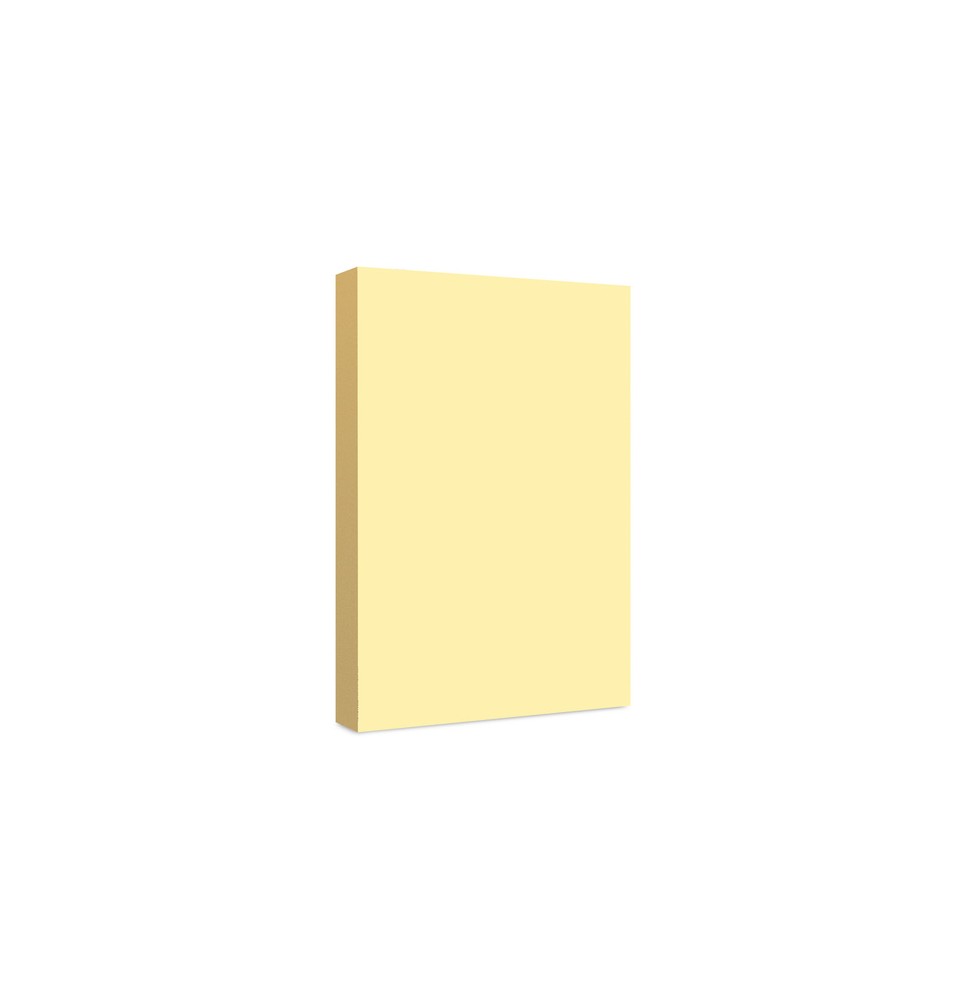 PAPEL BOND CTA. AMARILLO PASTEL 75G. TASKY PAQ. C100H. C25