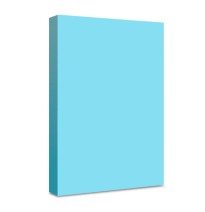 PAPEL BOND CTA. AZUL PASTEL 75G. TASKY PAQ. C100H. C.25