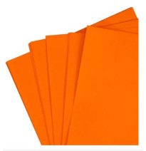 PAPEL BOND CTA. NARANJA 75G. TASKY PAQ.C100H. C.25