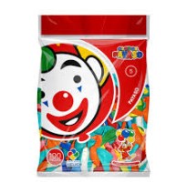GLOBOS PAYASO 5 BOLSA C100 VCOLORES C.100
