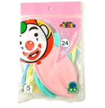 GLOBOS MACARRON PASTEL 24 VCOL. BOL.C5 C10