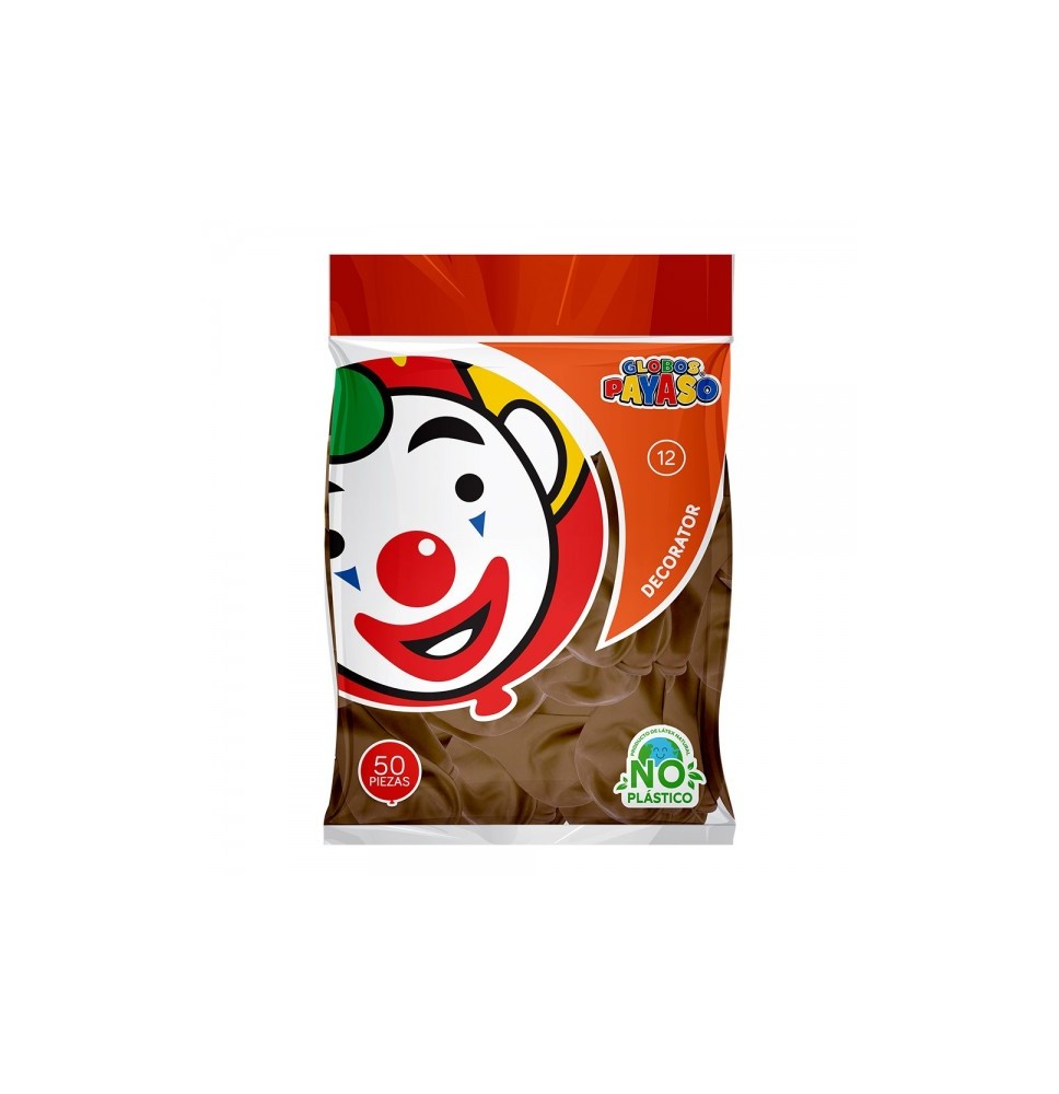 GLOBOS DECORATOR 12 BOLSA C50 SIENA C.60