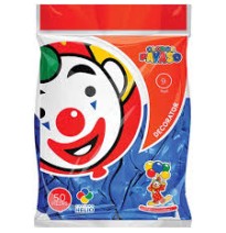 GLOBOS DECORATOR 9 BOL.C50 AZUL ROYAL C.100
