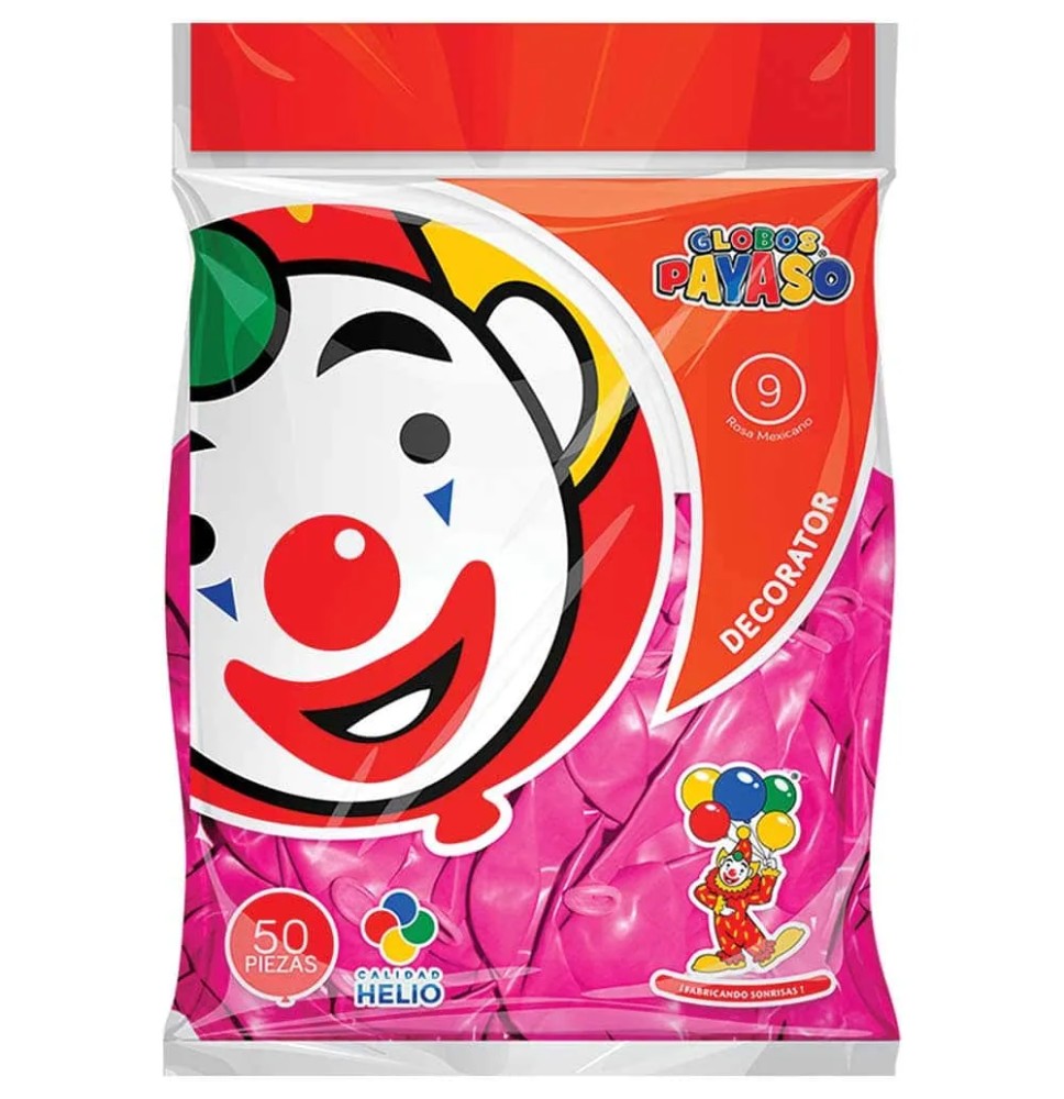 GLOBOS DECORATOR 9 BOL.C50 FIUSHA C.100