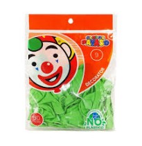 GLOBOS DECORATOR 9 BOL.C50 VERDE KIWI C.100
