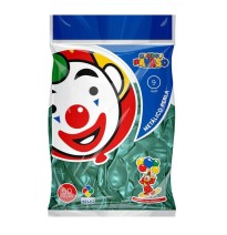 GLOBOS METALLIC 9 BOL.C50 VERDE C.100