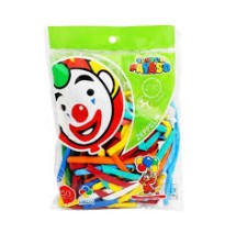 GLOBOS PAYASO ZEPELIN 270 BOLSA C50 COL.SURTIDOS C.70