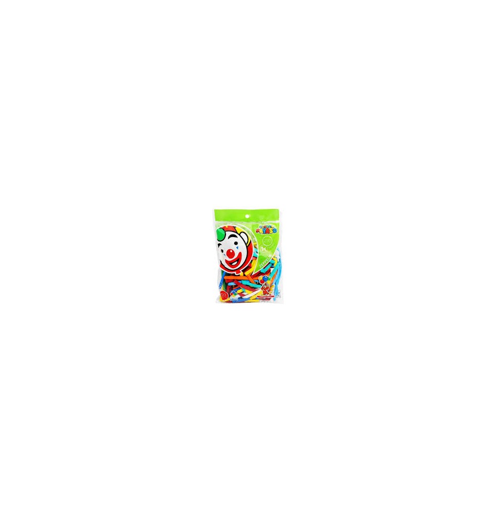 GLOBOS PAYASO ZEPELIN 270 BOLSA C50 COL.SURTIDOS C.70