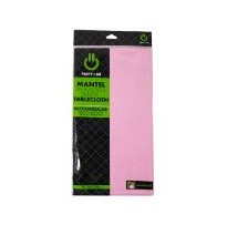 MANTEL PLASTICO RECT. PARTY ROSA E12 C72