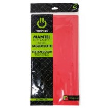 MANTEL PLASTICO RECT. PARTY ROJO E12 C72