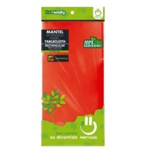 MANTEL PLASTICO RECT. PARTY ROJO E12 C72